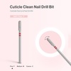 image:imageMelodySusie Ball Shape Cuticle Clean Nail Drill Bit 332 Professional Safety Carbide Diamond Nail Bit Nail Cleaner for Cuticle Dead Skin Nail Prepare Two Way Rotate Manicure Nail Salon Supplies3mm Rounded Top Barrel Cuticle Bit