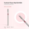 image:imageMelodySusie Ball Shape Cuticle Clean Nail Drill Bit 332 Professional Safety Carbide Diamond Nail Bit Nail Cleaner for Cuticle Dead Skin Nail Prepare Two Way Rotate Manicure Nail Salon Supplies3mm Short Tapered Barrel Cuticle Bit