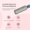image:imageMelodySusie Ball Shape Cuticle Clean Nail Drill Bit 332 Professional Safety Carbide Diamond Nail Bit Nail Cleaner for Cuticle Dead Skin Nail Prepare Two Way Rotate Manicure Nail Salon Supplies4mm Barrel Cuticle Bit