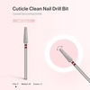 image:imageMelodySusie Ball Shape Cuticle Clean Nail Drill Bit 332 Professional Safety Carbide Diamond Nail Bit Nail Cleaner for Cuticle Dead Skin Nail Prepare Two Way Rotate Manicure Nail Salon Supplies4mm Long Tapered Barrel Cuticle Bit