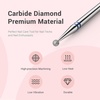 image:imageMelodySusie Ball Shape Cuticle Clean Nail Drill Bit 332 Professional Safety Carbide Diamond Nail Bit Nail Cleaner for Cuticle Dead Skin Nail Prepare Two Way Rotate Manicure Nail Salon Supplies18mm Ball Cuticle Bit