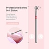 image:imageMelodySusie Ball Shape Cuticle Clean Nail Drill Bit 332 Professional Safety Carbide Diamond Nail Bit Nail Cleaner for Cuticle Dead Skin Nail Prepare Two Way Rotate Manicure Nail Salon Supplies4mm Ball Cuticle Bit