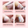 image:imageMelodySusie Ball Shape Cuticle Clean Nail Drill Bit 332 Professional Safety Carbide Diamond Nail Bit Nail Cleaner for Cuticle Dead Skin Nail Prepare Two Way Rotate Manicure Nail Salon Supplies12mm Pear Cuticle Bit