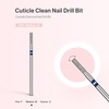 image:imageMelodySusie Ball Shape Cuticle Clean Nail Drill Bit 332 Professional Safety Carbide Diamond Nail Bit Nail Cleaner for Cuticle Dead Skin Nail Prepare Two Way Rotate Manicure Nail Salon Supplies2mm Barrel Cuticle Bit
