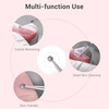 image:imageMelodySusie Ball Shape Cuticle Clean Nail Drill Bit 332 Professional Safety Carbide Diamond Nail Bit Nail Cleaner for Cuticle Dead Skin Nail Prepare Two Way Rotate Manicure Nail Salon Supplies18mm Ball Cuticle Bit