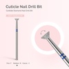 image:imageMelodySusie Ball Shape Cuticle Clean Nail Drill Bit 332 Professional Safety Carbide Diamond Nail Bit Nail Cleaner for Cuticle Dead Skin Nail Prepare Two Way Rotate Manicure Nail Salon Supplies5mm Inverted Tapered Cuticle Bit