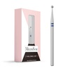 image:imageMelodySusie Ball Shape Cuticle Clean Nail Drill Bit 332 Professional Safety Carbide Diamond Nail Bit Nail Cleaner for Cuticle Dead Skin Nail Prepare Two Way Rotate Manicure Nail Salon Supplies18mm Ball Cuticle Bit