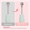 image:imageMelodySusie Ball Shape Cuticle Clean Nail Drill Bit 332 Professional Safety Carbide Diamond Nail Bit Nail Cleaner for Cuticle Dead Skin Nail Prepare Two Way Rotate Manicure Nail Salon Supplies7mm Ball Cuticle Bit