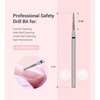 image:imageMelodySusie Ball Shape Cuticle Clean Nail Drill Bit 332 Professional Safety Carbide Diamond Nail Bit Nail Cleaner for Cuticle Dead Skin Nail Prepare Two Way Rotate Manicure Nail Salon Supplies16mm Needle Cuticle Bit