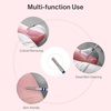 image:imageMelodySusie Ball Shape Cuticle Clean Nail Drill Bit 332 Professional Safety Carbide Diamond Nail Bit Nail Cleaner for Cuticle Dead Skin Nail Prepare Two Way Rotate Manicure Nail Salon Supplies2mm Barrel Cuticle Bit