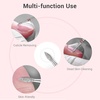 image:imageMelodySusie Ball Shape Cuticle Clean Nail Drill Bit 332 Professional Safety Carbide Diamond Nail Bit Nail Cleaner for Cuticle Dead Skin Nail Prepare Two Way Rotate Manicure Nail Salon Supplies21mm Nib Cuticle Bit