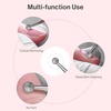 image:imageMelodySusie Ball Shape Cuticle Clean Nail Drill Bit 332 Professional Safety Carbide Diamond Nail Bit Nail Cleaner for Cuticle Dead Skin Nail Prepare Two Way Rotate Manicure Nail Salon Supplies4mm Ball Cuticle Bit