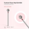 image:imageMelodySusie Ball Shape Cuticle Clean Nail Drill Bit 332 Professional Safety Carbide Diamond Nail Bit Nail Cleaner for Cuticle Dead Skin Nail Prepare Two Way Rotate Manicure Nail Salon Supplies7mm Ball Cuticle Bit