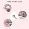 image:imageMelodySusie Ball Shape Cuticle Clean Nail Drill Bit 332 Professional Safety Carbide Diamond Nail Bit Nail Cleaner for Cuticle Dead Skin Nail Prepare Two Way Rotate Manicure Nail Salon Supplies4mm Ball Cuticle Bit