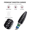 image:imageMelodySusie Ceramic Nail Drill Bit 332 235mm Professional Acrylic Nail File Flame Drill Bit for Manicure Pedicure Cuticle Gel Nail Polishing Beginners Bits Pink Series BitS CoarseBlack