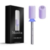image:imageMelodySusie Ceramic Nail Drill Bits 332 Chamfer Flat Top Large Barrel Bits Fast Remove Acrylic or Hard Gel Nail Tool for Manicure Pedicure Salon Home Professional or Beginner Pink MediumPurple