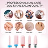 image:imageMelodySusie Ceramic Nail Drill Bits Set 332 235mm Professional Acrylic Nail File Drill Bit for Manicure Pedicure Cuticle Gel Nail Polishing 7PcsPink