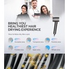 image:imageMelodySusie Compact Hair Dryer for Women120000RPM 1600W High Speed Fast Drying 3 HeatStepless Speed Ionic Blow Dryer for WomenHomeBlack