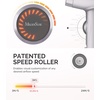 image:imageMelodySusie Compact Hair Dryer for Women120000RPM 1600W High Speed Fast Drying 3 HeatStepless Speed Ionic Blow Dryer for WomenHomeGift Set  Sliver