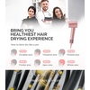 image:imageMelodySusie Compact Hair Dryer for Women120000RPM 1600W High Speed Fast Drying 3 HeatStepless Speed Ionic Blow Dryer for WomenHomePink