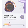 image:imageMelodySusie Compact Hair Dryer for Women120000RPM 1600W High Speed Fast Drying 3 HeatStepless Speed Ionic Blow Dryer for WomenHomePurple