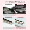image:imageMelodySusie Cuticle Clean Nail Drill Bit 332 Professional Safety Carbide Under Nail Cleaner Nail Bit for Cuticle Dead Skin Nail Prepare Two Way Rotate Manicure Nail Salon Supply Silver XFFlame Hexagon Bit