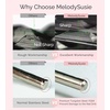 image:imageMelodySusie Cuticle Clean Nail Drill Bit 332 Professional Safety Carbide Under Nail Cleaner Nail Bit for Cuticle Dead Skin Nail Prepare Two Way Rotate Manicure Nail Salon Supply Silver XFRose Gold Cuticle Bit