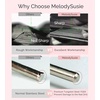 image:imageMelodySusie Cuticle Clean Nail Drill Bit 332 Professional Safety Carbide Under Nail Cleaner Nail Bit for Cuticle Dead Skin Nail Prepare Two Way Rotate Manicure Nail Salon Supply Silver XFRose Gold