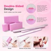 image:imageMelodySusie Cuticle Trimmer with Cuticle Pusher Nail File and Buffer BlocksPortable Cuticle Oil and Ingrown Toenail Removal ToolCuticle Remover Kit 13Pcs