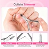 image:imageMelodySusie Cuticle Trimmer with Cuticle Pusher Nail File and Buffer BlocksPortable Cuticle Oil and Ingrown Toenail Removal ToolCuticle Remover Kit 13Pcs