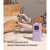 image:imageMelodySusie EntryLevel ClipOn Rechargeable Essential Nail Drill SC300F 30000RPM EFile with LCD Display for All Manicure Shaping amp Gel Removal Ideal for TrainingNail Art Practice amp Home Use PinkPurple
