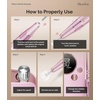image:imageMelodySusie EntryLevel ClipOn Rechargeable Nail Drill SC320F 30000RPM EFile with Pastel amp Colorful Design for Manicure Shaping amp Gel Removal Ideal for Training Nail Art Practice amp Home UseMilk Pink