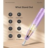 image:imageMelodySusie EntryLevel ClipOn Rechargeable Nail Drill SC320F 30000RPM EFile with Pastel amp Colorful Design for Manicure Shaping amp Gel Removal Ideal for Training Nail Art Practice amp Home UseLily Lavender