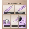 image:imageMelodySusie EntryLevel ClipOn Rechargeable Nail Drill SC320F 30000RPM EFile with Pastel amp Colorful Design for Manicure Shaping amp Gel Removal Ideal for Training Nail Art Practice amp Home UseLily Lavender