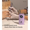 image:imageMelodySusie EntryLevel ClipOn Rechargeable Nail Drill SC320F 30000RPM EFile with Pastel amp Colorful Design for Manicure Shaping amp Gel Removal Ideal for Training Nail Art Practice amp Home UseLily Lavender