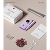 image:imageMelodySusie EntryLevel ClipOn Rechargeable Nail Drill SC320F 30000RPM EFile with Pastel amp Colorful Design for Manicure Shaping amp Gel Removal Ideal for Training Nail Art Practice amp Home UseLily Lavender