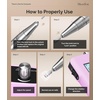 image:imageMelodySusie EntryLevel ClipOn Rechargeable Nail Drill ScamanderSC320H 30000RPM Popular Classic EFile with LCD Display for Manicure Shaping amp Gel Removal Perfect for Nail Art Training amp Home UsePurple