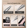 image:imageMelodySusie EntryLevel ClipOn Rechargeable Nail Drill ScamanderSC320H 30000RPM Popular Classic EFile with LCD Display for Manicure Shaping amp Gel Removal Perfect for Nail Art Training amp Home UseMilky Pink
