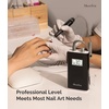 image:imageMelodySusie EntryLevel ClipOn Rechargeable Nail Drill ScamanderSC320H 30000RPM Popular Classic EFile with LCD Display for Manicure Shaping amp Gel Removal Perfect for Nail Art Training amp Home UseBlack