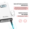 image:imageMelodySusie EntryLevel ClipOn Rechargeable Nail Drill ScamanderSC320H 30000RPM Popular Classic EFile with LCD Display for Manicure Shaping amp Gel Removal Perfect for Nail Art Training amp Home UseWhite