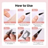 image:imageMelodySusie Lace Nail Foil 30 Rolls 10 Black Lace 10 White Lace 10 Flower Nail Transfer Foil 1m Per Roll Holographic Nail Art Stickers Decals for DIY Acrylic Nails Manicure Decoration30