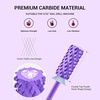image:imageMelodySusie Large Barrel 332 Tungsten Carbide Nail Drill Bit Crystal Top Pink Heart Shape Fast Remove Acrylic Gel Cuticle Gel Polishing for Manicure Pedicure Pink Blossom Series BitS FinePurple