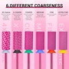 image:imageMelodySusie Large Barrel 332 Tungsten Carbide Nail Drill Bit Crystal Top Pink Heart Shape Fast Remove Acrylic Gel Cuticle Gel Polishing for Manicure Pedicure Pink Blossom Series BitS FinePink Blossom