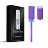 image:imageMelodySusie Large Barrel 332 Tungsten Carbide Nail Drill Bit Crystal Top Pink Heart Shape Fast Remove Acrylic Gel Cuticle Gel Polishing for Manicure Pedicure Pink Blossom Series BitS FinePurple