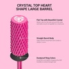 image:imageMelodySusie Large Barrel 332 Tungsten Carbide Nail Drill Bit Crystal Top Pink Heart Shape Fast Remove Acrylic Gel Cuticle Gel Polishing for Manicure Pedicure Pink Blossom Series BitS FinePink Blossom