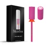 image:imageMelodySusie Large Barrel 332 Tungsten Carbide Nail Drill Bit Crystal Top Pink Heart Shape Fast Remove Acrylic Gel Cuticle Gel Polishing for Manicure Pedicure Pink Blossom Series BitS FinePink Blossom