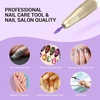 image:imageMelodySusie Large Cone Nail Drill Bits 332 Carbide Tungsten Multifunction Bits Fast Remove Acrylic or Hard Gel for Manicure Pedicure Salon Professional or Beginner Purple MediumPurple