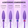 image:imageMelodySusie Large Cone Nail Drill Bits 332 Carbide Tungsten Multifunction Bits Fast Remove Acrylic or Hard Gel for Manicure Pedicure Salon Professional or Beginner Purple MediumPurple
