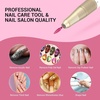 image:imageMelodySusie Large Cone Nail Drill Bits 332 Carbide Tungsten Multifunction Bits Fast Remove Acrylic or Hard Gel for Manicure Pedicure Salon Professional or Beginner Purple MediumPink Blossom