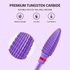 image:imageMelodySusie Large Cone Nail Drill Bits 332 Carbide Tungsten Multifunction Bits Fast Remove Acrylic or Hard Gel for Manicure Pedicure Salon Professional or Beginner Purple MediumPurple